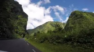 Salazie road, cascade pisse en l'air -- Reunion island