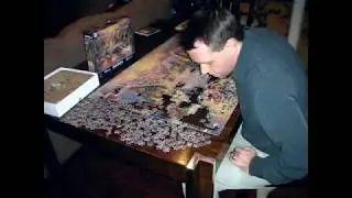 Mickey and Minnie Sweetheart Holiday Puzzle (2000 Pieces) Jigsaw Time-Lapse