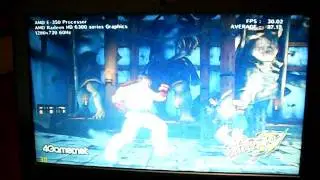 HP DM1 AMD E-350 Street Fighter 4