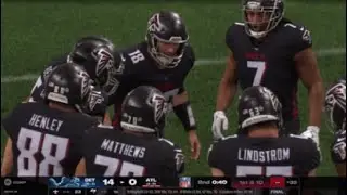 Madden 25 - Week 14 | Detroit Lions at Atlanta Falcons | No Commentary |