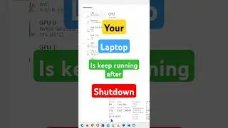 Your laptop is keep running after shutdown #windows11 #laptop #shutdown #tips