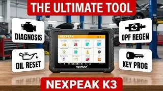 NEXPEAK K3 IS A PROFESSIONAL CAR AND TRUCK DIAGNOSTIC TOOL