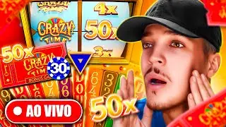 O REY DO CRAZY TIME VOLTOU - EM BUSCA DO MAX WIN