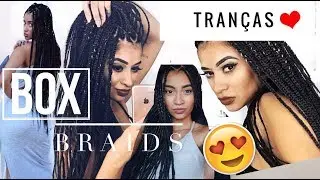 Tudo sobre minhas tranças Box Braids | Dayellen Pâmela
