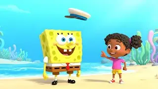 SpongeBob’s Hat Flew Over the Sea 🍍🎩 | Kids Songs & Nursery Rhymes