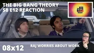 THE BIG BANG THEORY S8 E12 THE SPACE PROBE DISINTEGRATION REACTION 8x12 RAJ WORRIES ABOUT HIS work