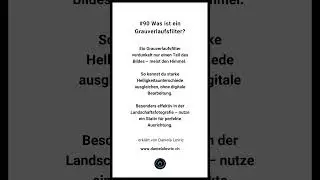 Was ist ein Grauverlaufsfilter? (Einfach erkl&auml;rt f&uuml;r Content Creator) - Content Creator werden