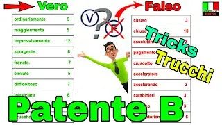 Patente B Tricks || Tutti Vero Falso Parole Per Voi || il Trucchi Patenteb in Urdu | Punjabi | Hindi