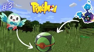 Minecraft Pixelmon S2 {3} | Niat Menangkap Cosmog Ternyata Juga Mendapat Shiny Rowlet