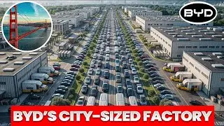BYD Is Building an EV Factory the Size of San Francisco