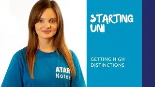University | Getting High Distinctions