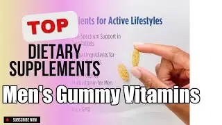 Top 3 Dietary Supplements about Men's Gummy Vitamins Most Purchased of 2024