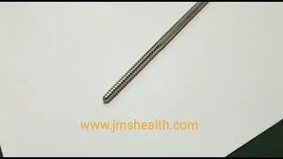 4211SD.001 Front Threaded Pin Schanz Screw Self Drilling Tappered Point SS316L Orthopedic Implant