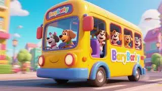 Barky Barky Bus Ride | Fun Dog Bus Song for Kids 🐶🚌🎶