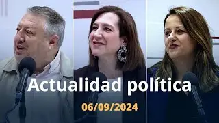 🔴📽️ Actualidad con Sara Fern&aacute;ndez, Alfonso G&oacute;mez (PSOE), y Elena Tom&aacute;s (ZeC)