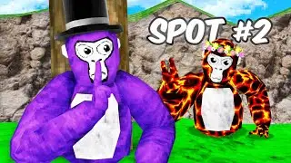 Gorilla Tag's CRAZIEST Hiding Spots