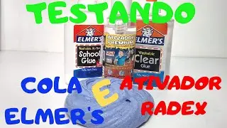 TESTANDO COLA ELMERS E ATIVADOR RADEX - ME SURPREENDI COM O RESULTADO
