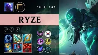 Ryze Top vs Kennen - KR Master Patch 25.24