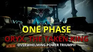 Oryx, The Taken King Boss Fight *ONE PHASE* King's Fall Raid | Destiny 2 (PS5)