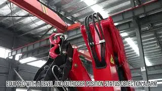 5 Ton Articulated Crane Knuckle Boom Truck Mounted Crane