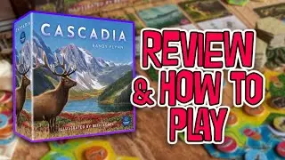 Cascadia Review & How-to-Play | Tile Laying and Drafting, for the animals!