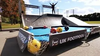 UK FootPool Showreel - Amazing Tricks, Skills and Stunts!