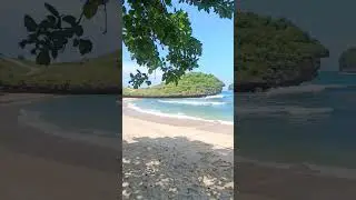 Berasa pantai pribadi #pacitan #pantaiselatan #pantaipacitan #suasanapantai