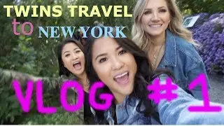 TWINS in New York City !!! - Nguyen Twins Vlog #1