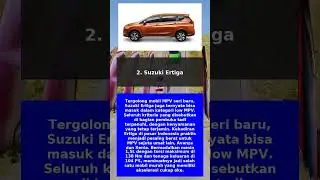 5 Rekomendasi Mobil Keluarga 7 Seater Tipe Low MPV di Bawah Rp100 Juta Muat Banyak