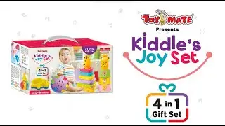 Toymate Kiddle&rsquo;s Joy Set | 4-in-1 Educational Toy Gift Set for Toddlers