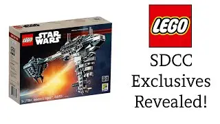 Lego San Diego Comic Con Excluisve Sets Revealed!