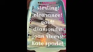 Pop Up Jewelry Show & Sell! Sterling Silver! Gold & Diamonds! #jewelrysale #sterlingsilver #jewelry