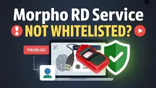 Morpho RD Service L1 Not Whitelisted Problem Solved
