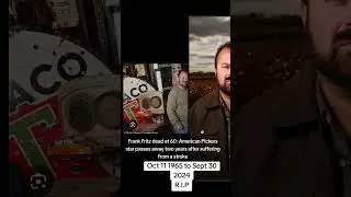 Frank Fritz Tribute #frankfritz #americanpickers #tribute #trendingvideo