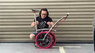 The Urban Bike 3F1S005 Titanium Belt Drive Trifold Bike