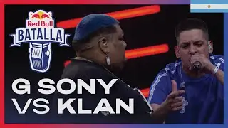 G SONY vs KLAN - Octavos | Red Bull Argentina 2021