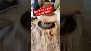 scrape recycle life  old motor ♻️  #viralvideo #copper #recycle