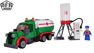 Sluban Town M38-B0878 | Tanklaster | City Scene | Speed Build Review