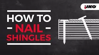 Nailing Shingles Properly - How to Nail Roof Shingles  - IKO