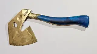 Casting of Bronze Axe   HD 1080p