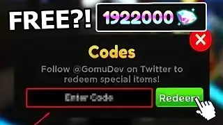 OMGG.. 5000 gems code for free.. | ROBLOX ! Anime Adventures Codes !