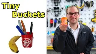 Tiny 3D printed bucket! DIY one day build guide