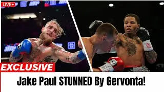 Jake Paul  Reaction To Gervonta Davis SCARY MONSTER Training!