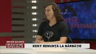 KEKY renunta la barbatie