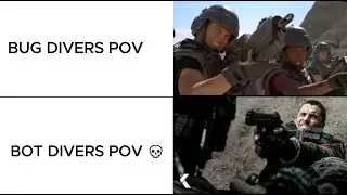 BUG DIVERS VS BOT DIVERS #HELLDIVERS2