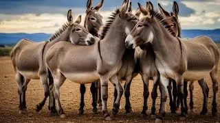 Andalusian Donkey The Noble Powerful Donkey of Spain Rare Giant Donkey Documentary