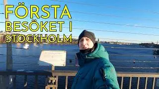 First visit to this part of Stockholm!