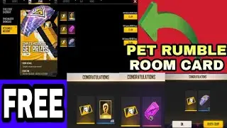 Pet rumble room card new event FreeFire #Shorts