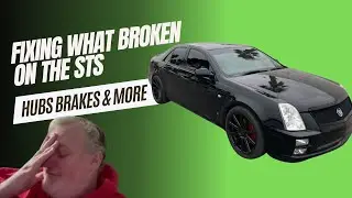 Гаечный ключ на Cadillac STS. Ступицы колёс и многое другое.