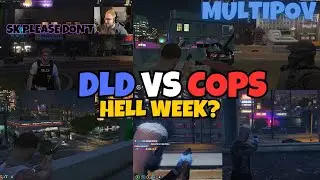 DLD(Manor) Start Hell Week & Get in a Shootout w/ COPS At Little Seoul | MULTIPOV | TIME2 RP GTARP